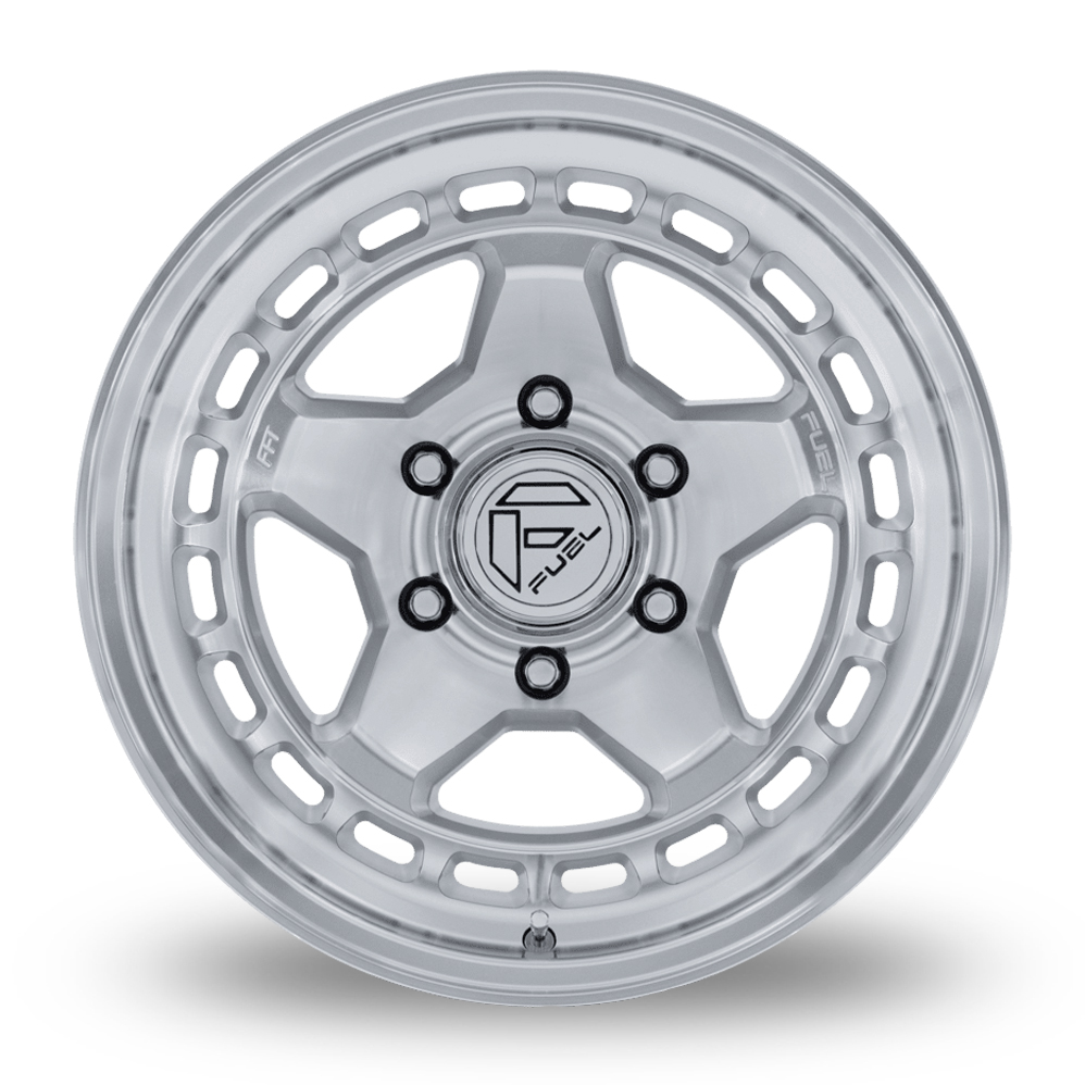 17" Fuel Off-Road FC894 Core (USA Warehouse) Hyper Silver With Machined Lip Alloy Wheels