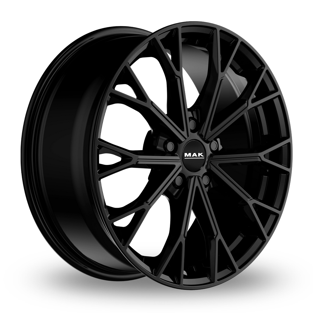 19" MAK Asphalt Gloss Black Alloy Wheels