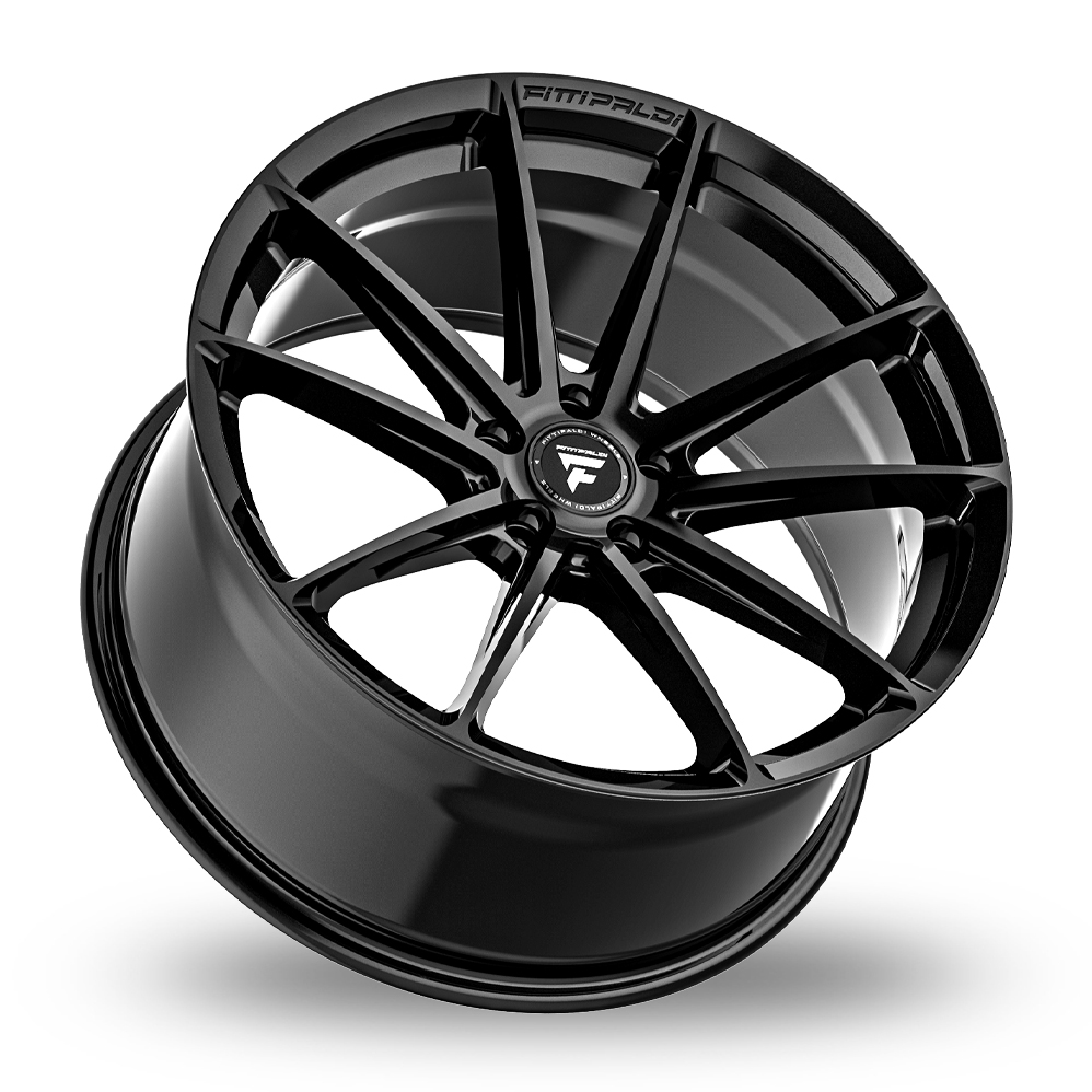 20" Fondmetal FS362 Fittipaldi Gloss Black Alloy Wheels
