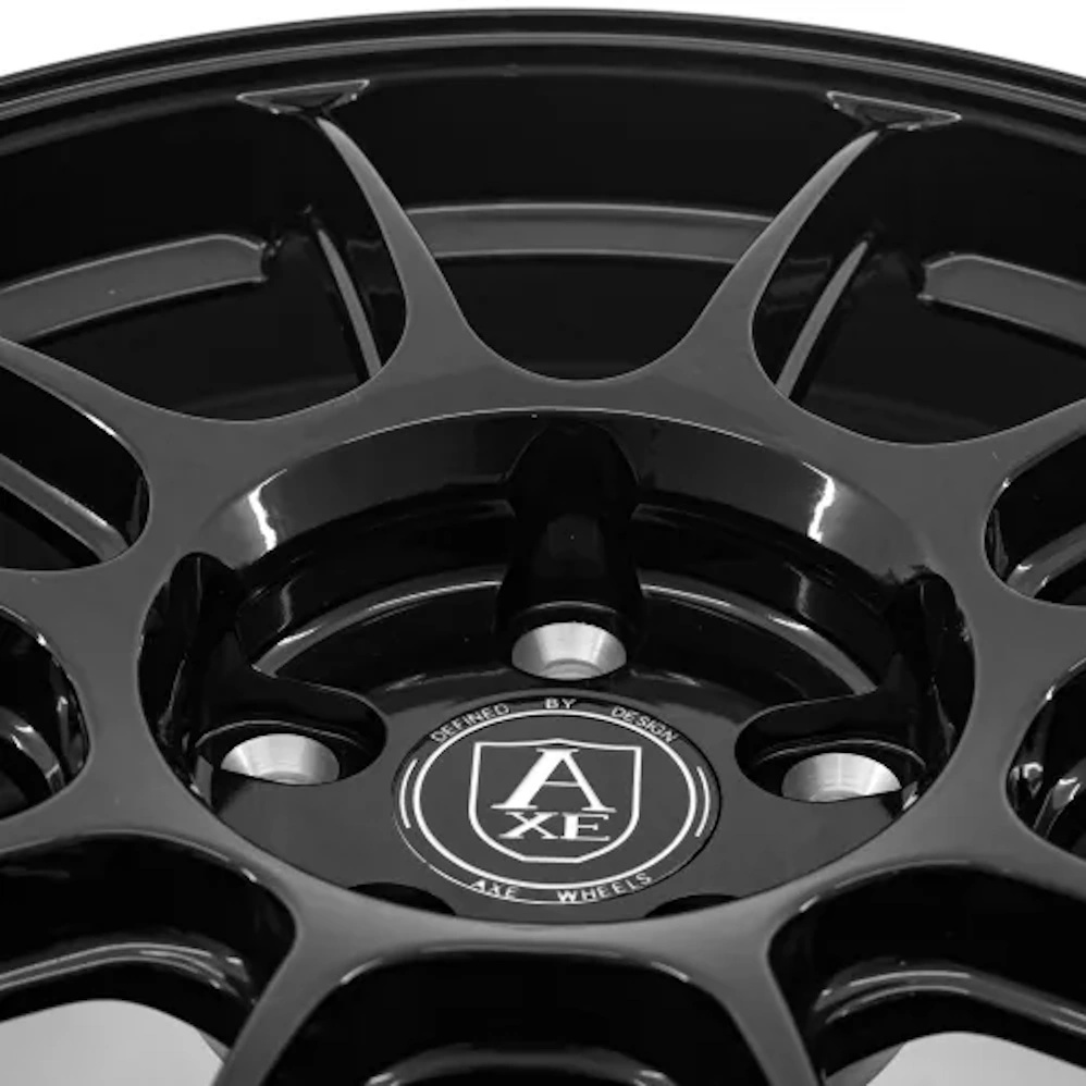 17" Axe EX46 Gloss Black Alloy Wheels
