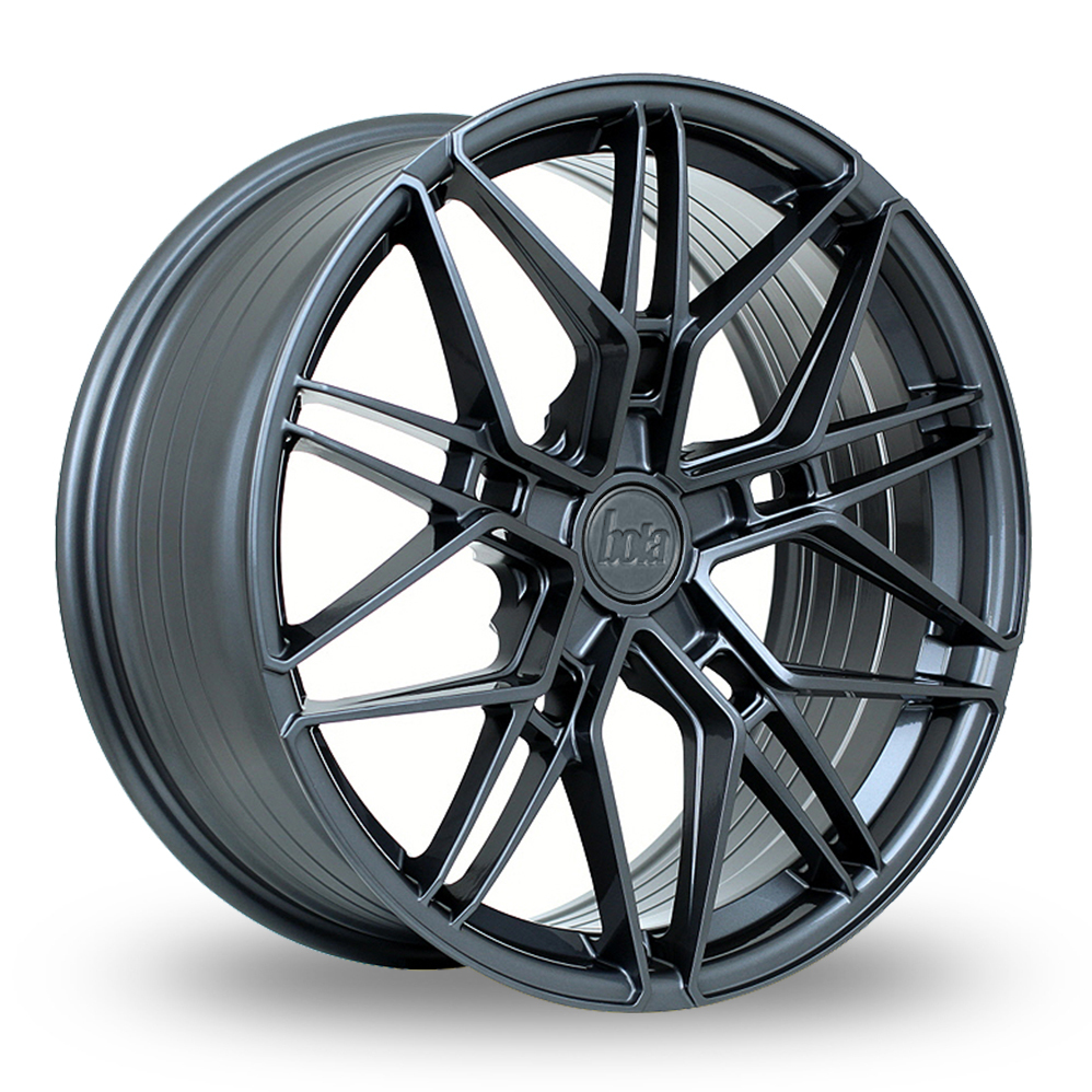 Bola FLV Gloss Gunmetal Alloy Wheels