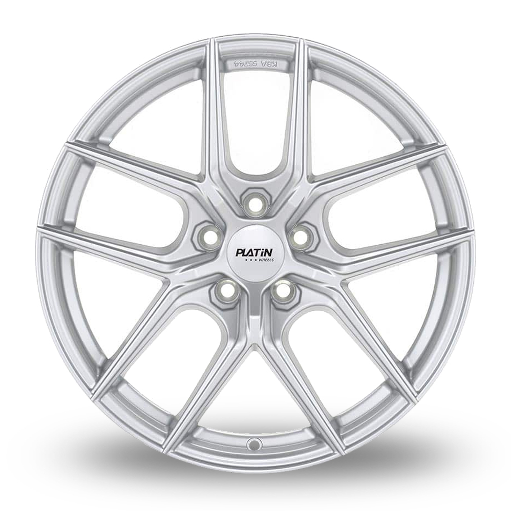 18" Platin P 122 Silver Alloy Wheels