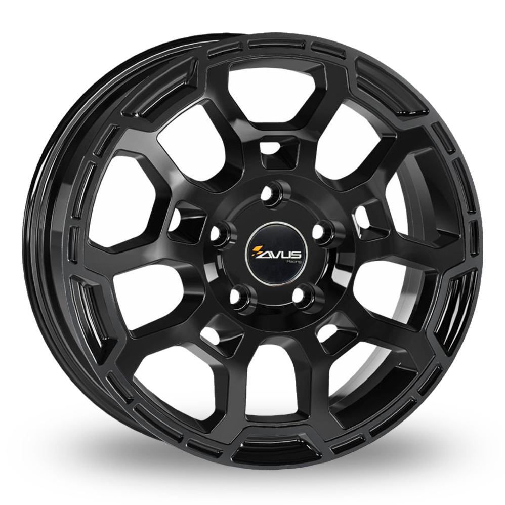 Avus Racing AC-V01 Black Alloy Wheels