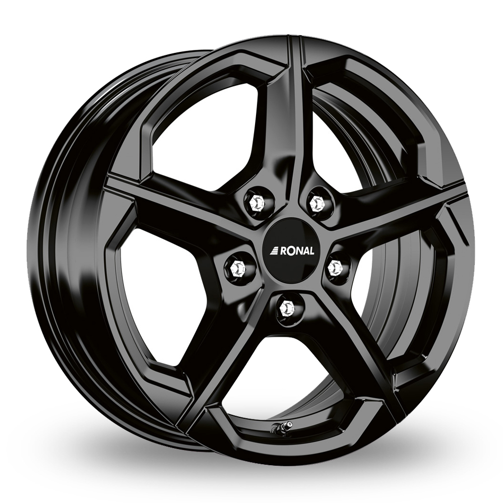 Ronal CA1 Matt Black Alloy Wheels