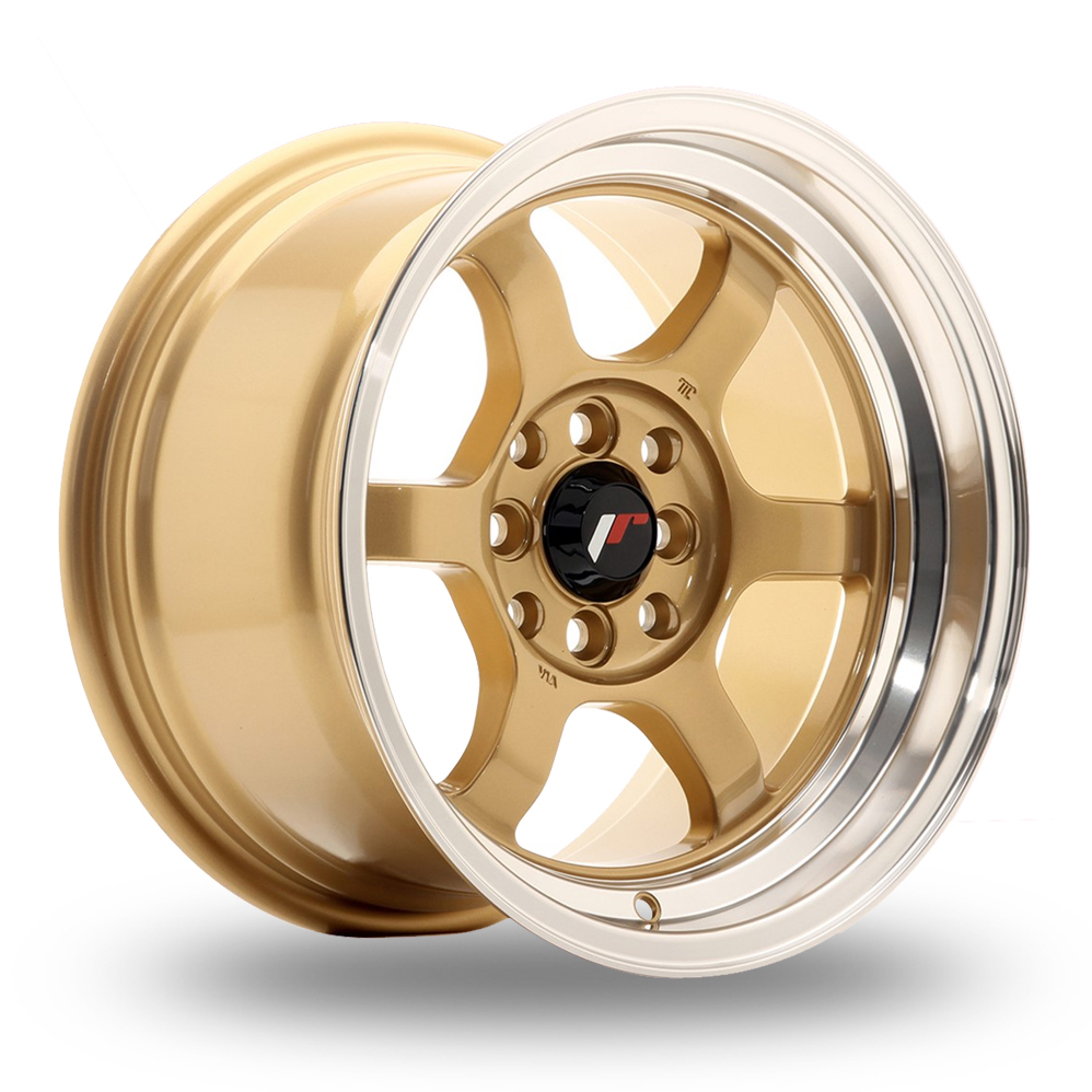 Japan Racing JR12 (8.5x15) Gold Alloy Wheels
