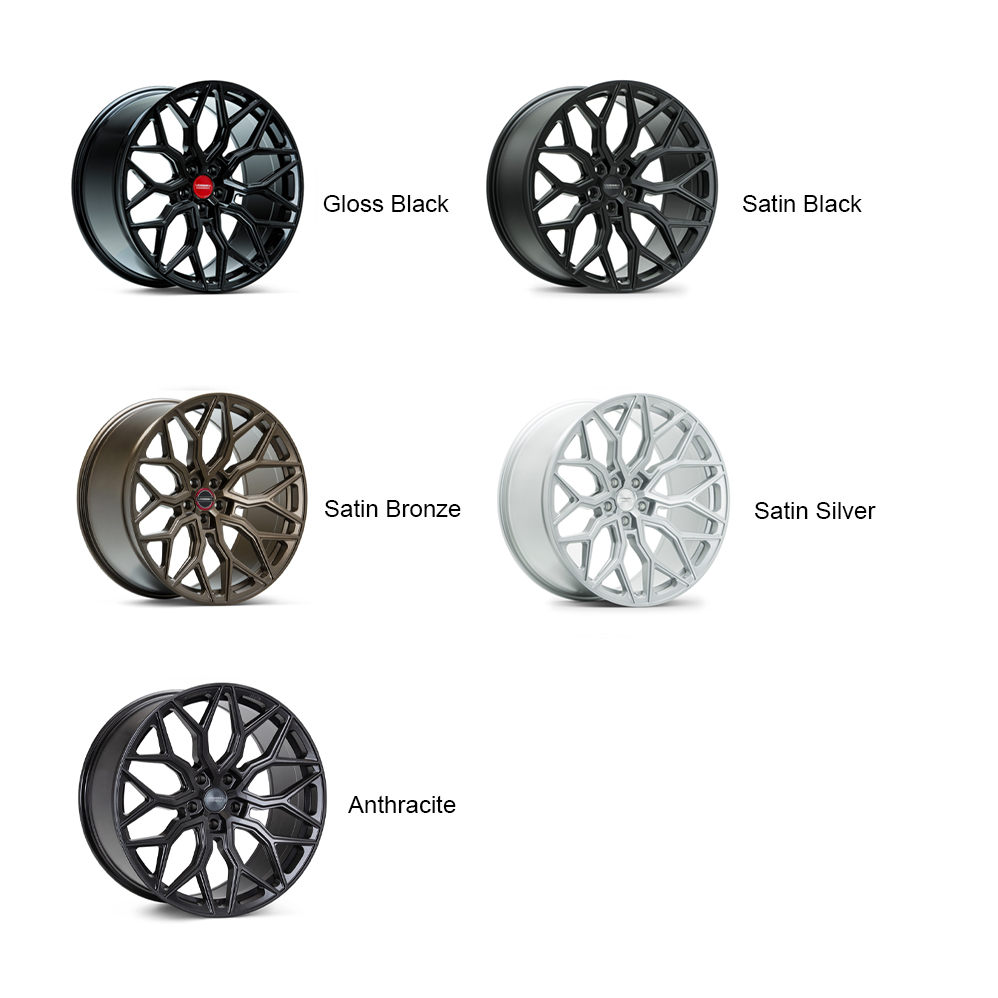 20" Vossen HF-2 (11x20) (Deep Concave) Custom Colour Alloy Wheels