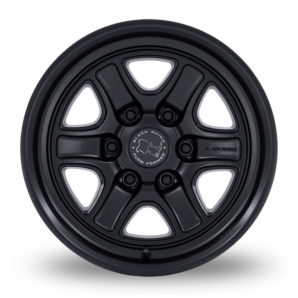 18" Black Rhino BR032 Echo (USA Warehouse) Matt Black Alloy Wheels