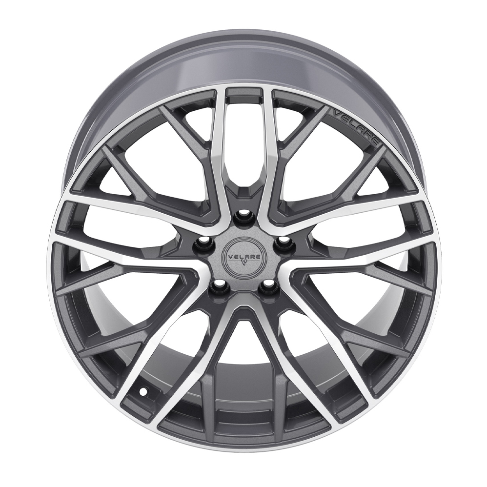 20" Velare VLR08 Platinum Grey Polsihed Alloy Wheels