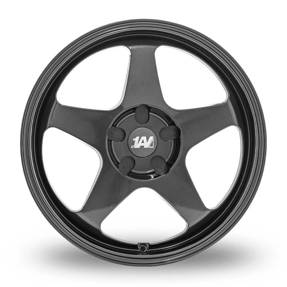 18" 1AV ZX16 Gloss Grey Alloy Wheels