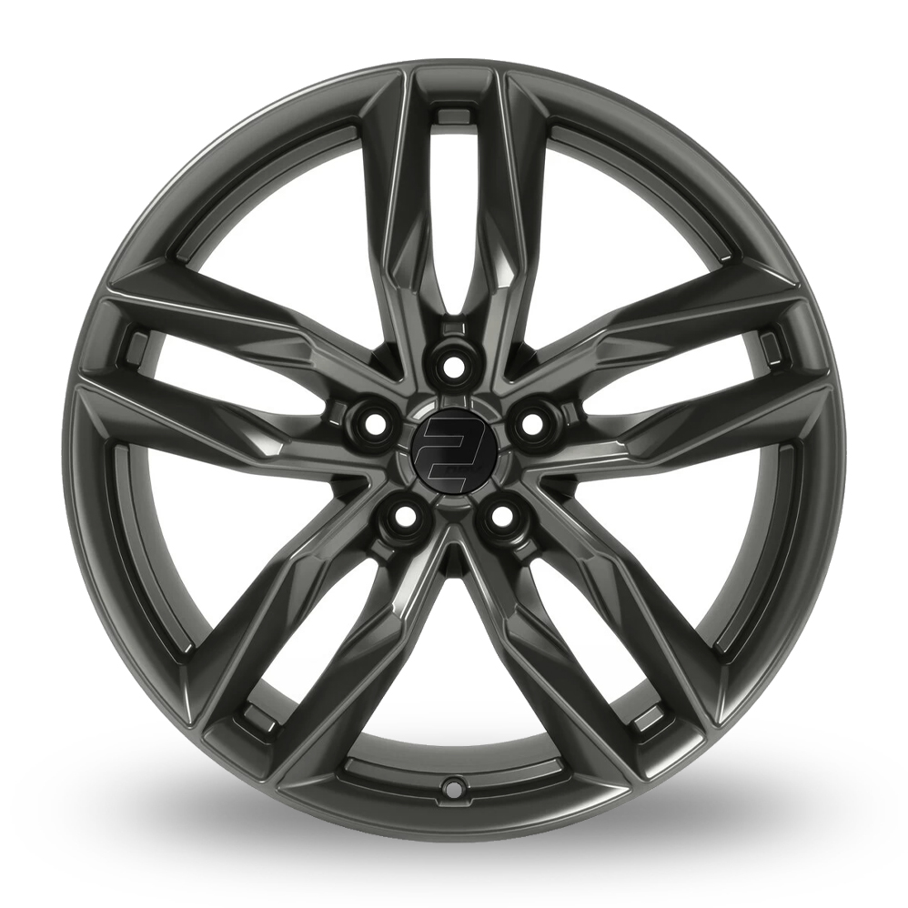 20" 2DRV WH40 Dark Gunmetal Alloy Wheels