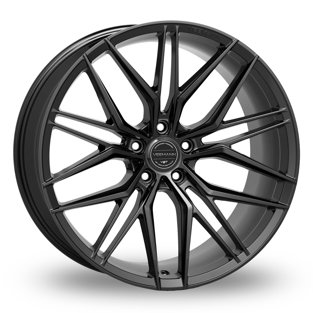 VEEMANN MF-Z7 Gloss Black Alloy Wheels