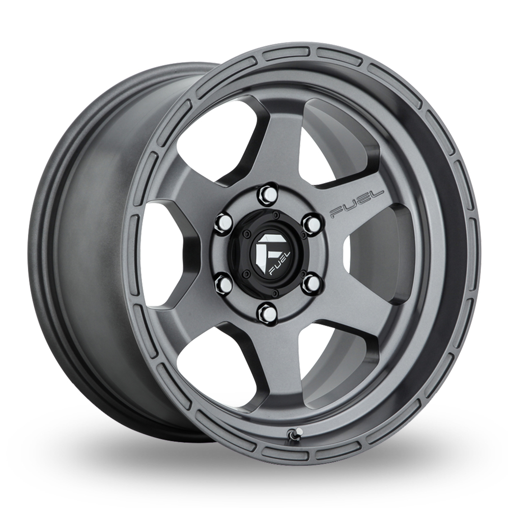 Fuel Off-Road D665 Shok (USA Warehouse) Matt Anthracite Alloy Wheels