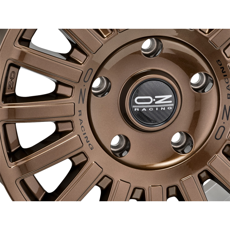 17" OZ Racing Rally Raid Gloss Bronze Black Lettering Alloy Wheels