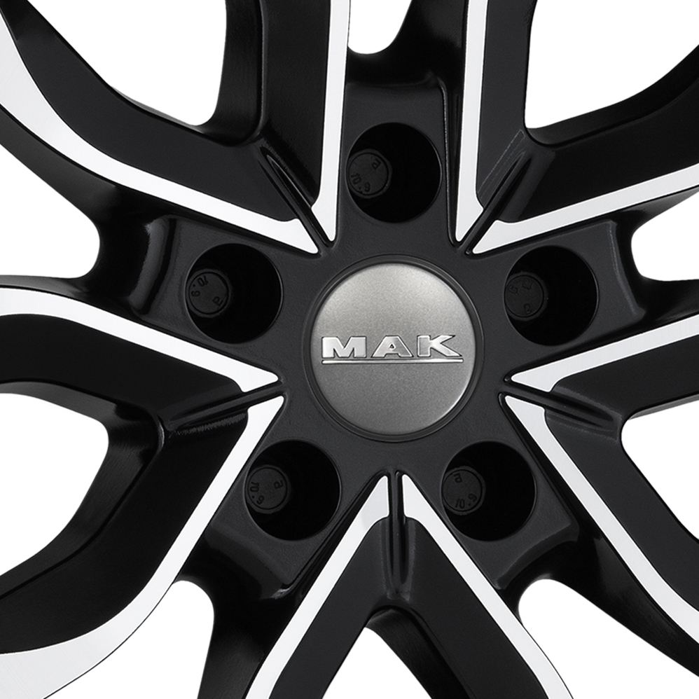 18" MAK Koln Black Mirror Alloy Wheels