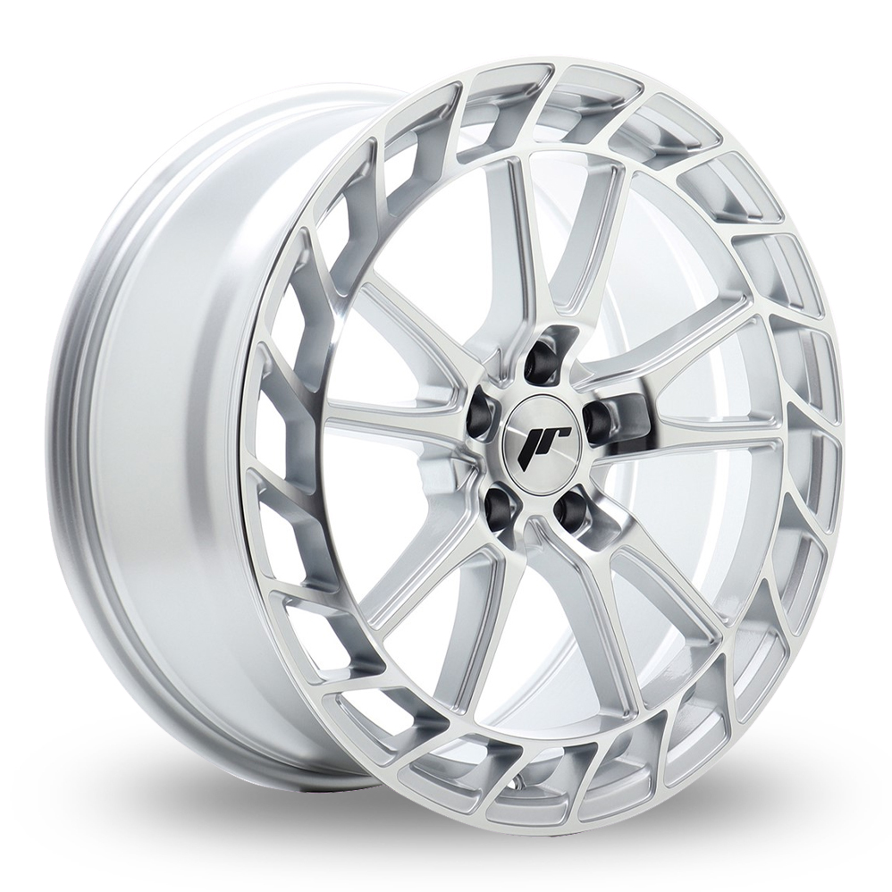 Japan Racing JR45 (8.5x19) Silver Machined Face Alloy Wheels