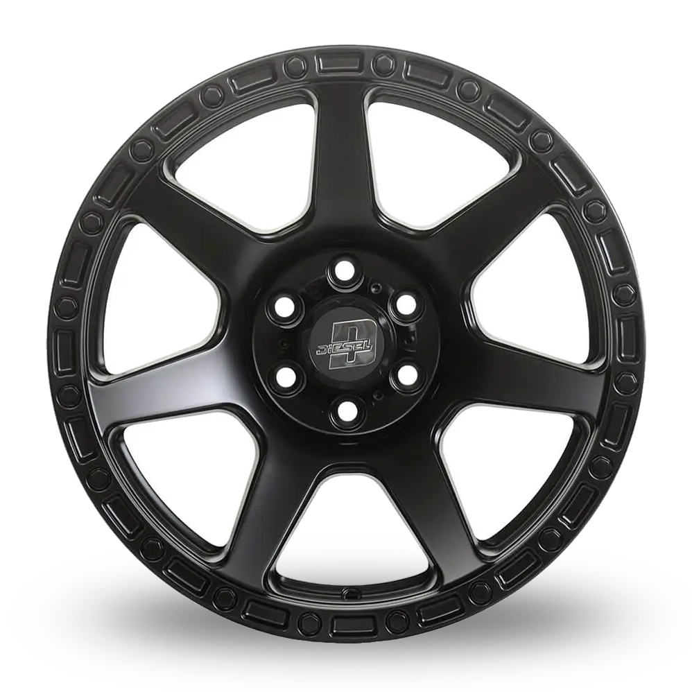 17" Diesel S406 Matt Black Alloy Wheels