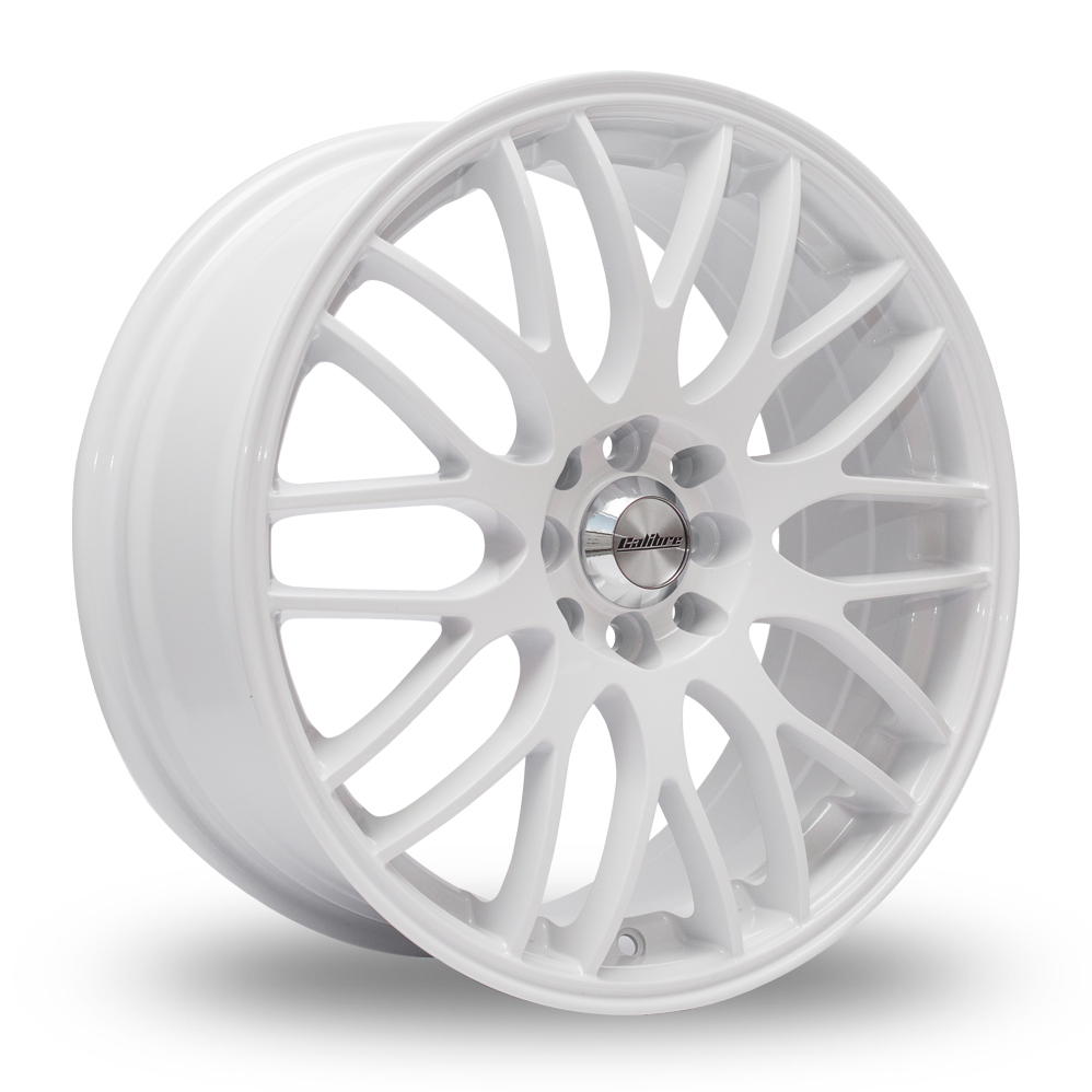 17" Calibre Motion White Alloy Wheels