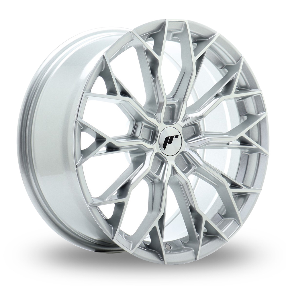 Japan Racing JR49 (8x18) (Custom Fitment) Silver Machined Face Alloy Wheels