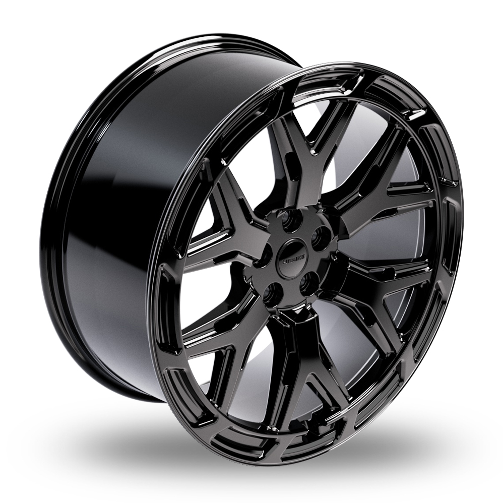 22" Hawke Havoc Gloss Black Alloy Wheels
