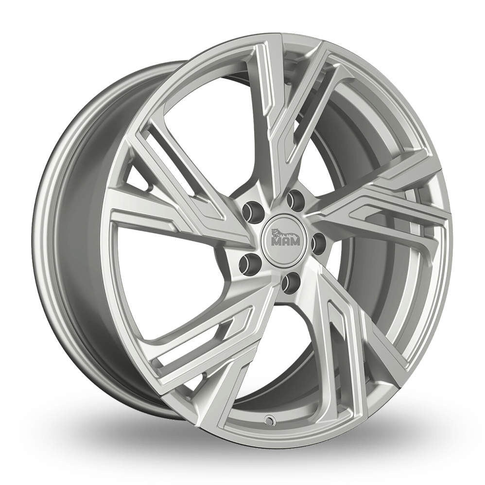 MAM RS5 Silver Alloy Wheels