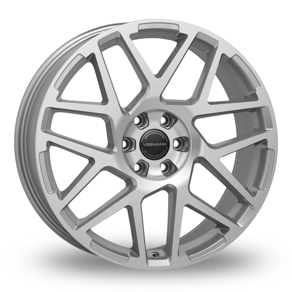 VEEMANN LS-Z1 Silver Machined Alloy Wheels