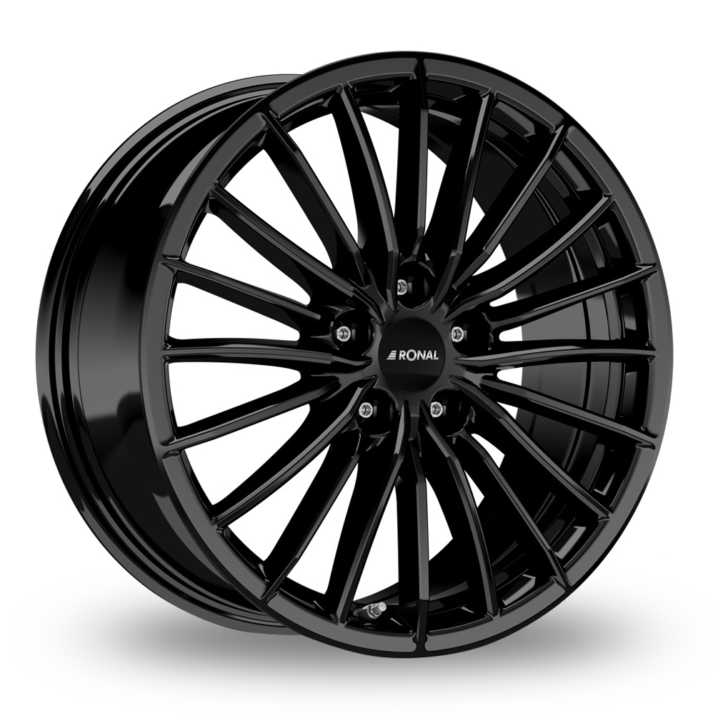 Ronal R68 Matt Black Alloy Wheels