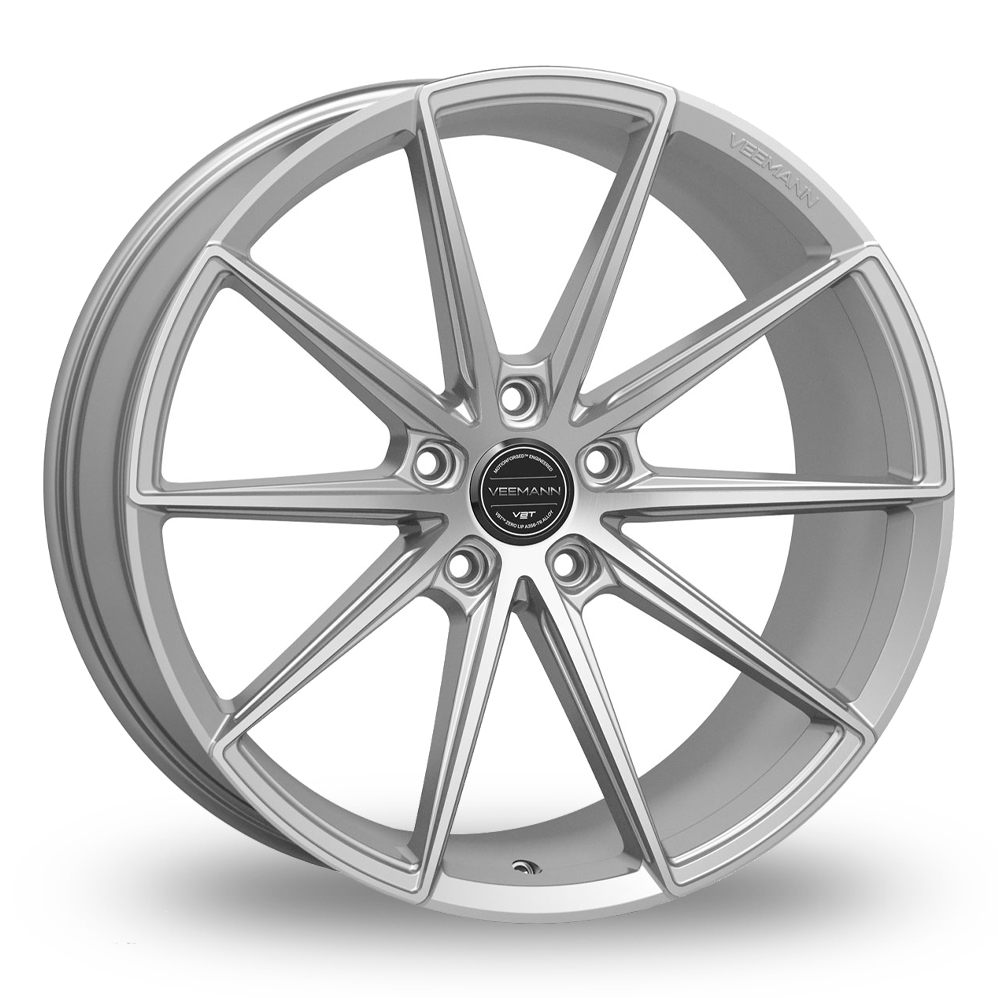VEEMANN MF-Z1 Silver Machined Alloy Wheels