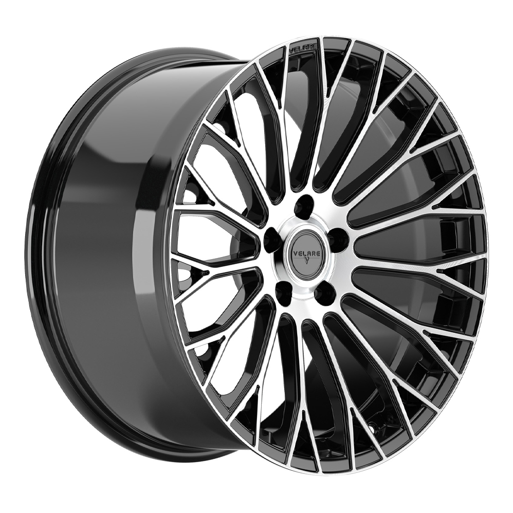 20" Velare VLR12 Gloss Black Machined Alloy Wheels