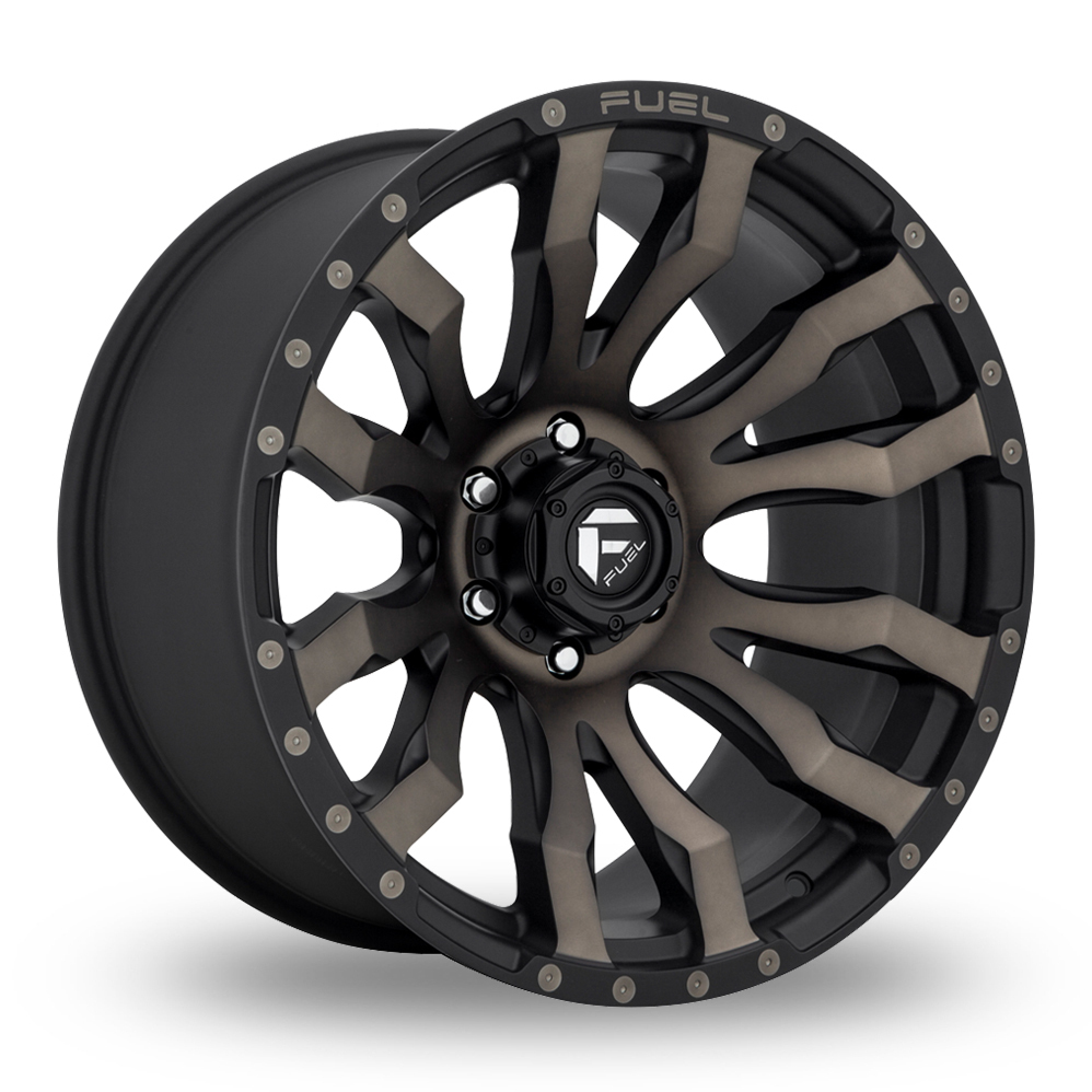 Fuel Off-Road D674 Blitz (EU Warehouse) Matt Black Double Dark Tint Alloy Wheels