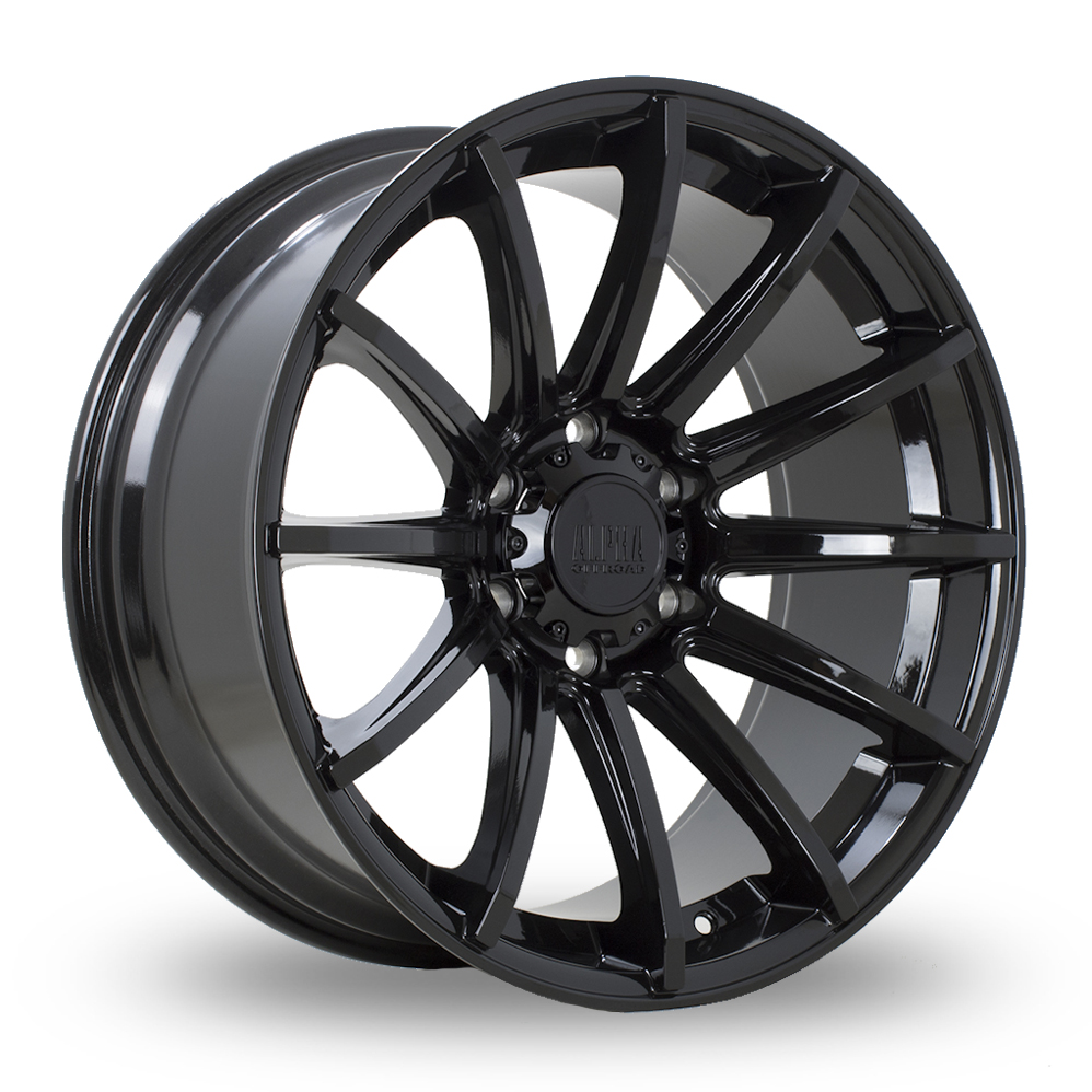 Alpha Off-Road Machete Black Alloy Wheels
