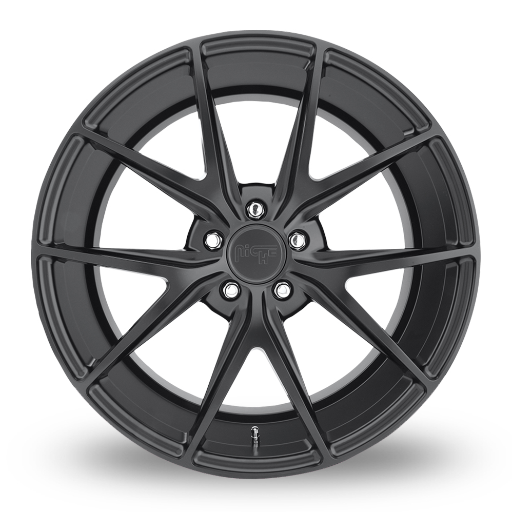20" Niche M117 Misano (USA Warehouse) Matt Black Alloy Wheels