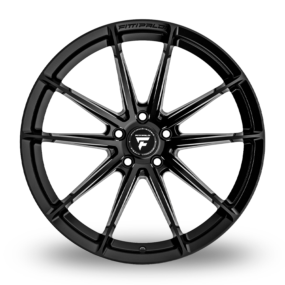 20" Fondmetal FS362 Fittipaldi Gloss Black Alloy Wheels