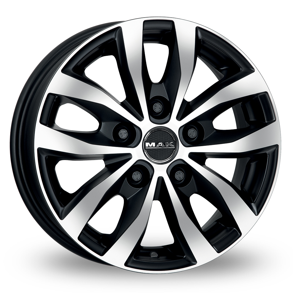 MAK LOAD5-3 Black Mirror Alloy Wheels