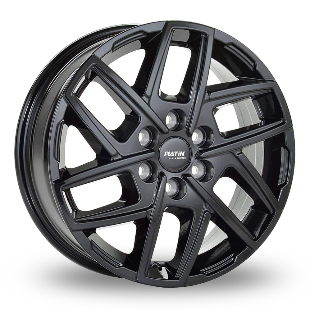 Platin P 121 Gloss Black Alloy Wheels
