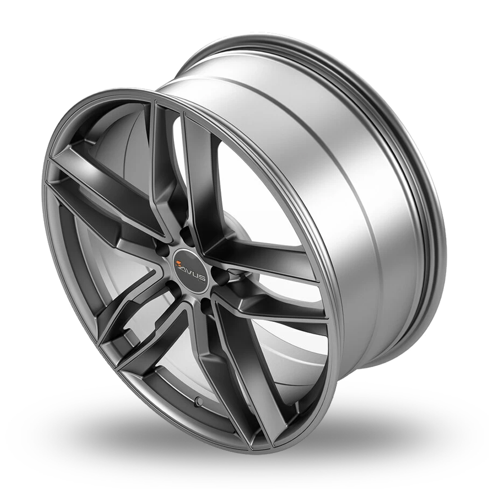 18" Avus Racing AF16 Matt Anthracite Alloy Wheels
