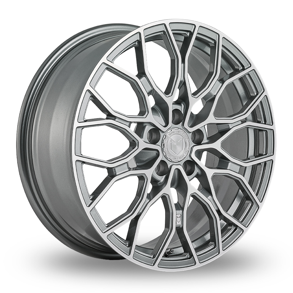Fox Racing FG9 Forged Gunmetal Polished Alloy Wheels