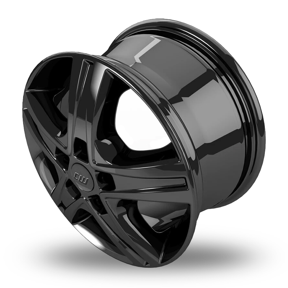 16" Borbet CWD Gloss Black Alloy Wheels