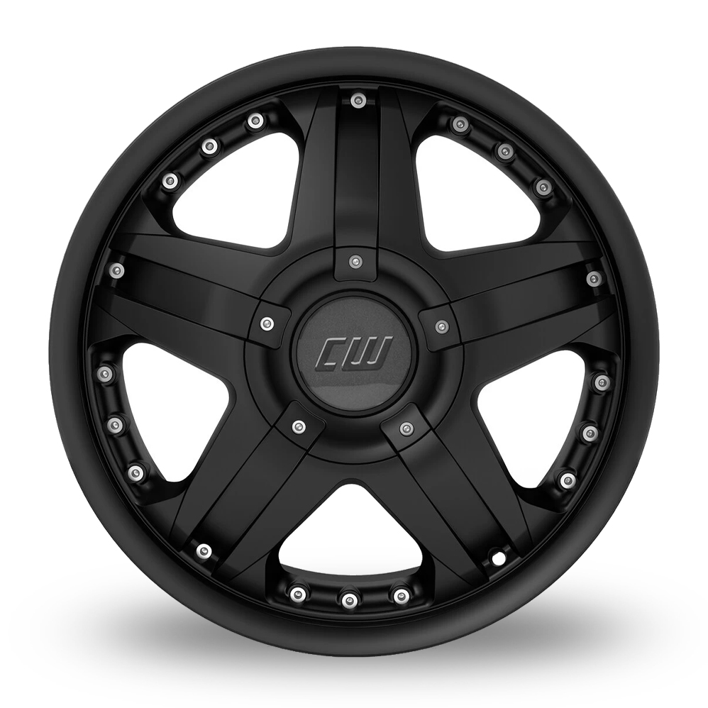 18" Borbet CWB Matt Black Alloy Wheels