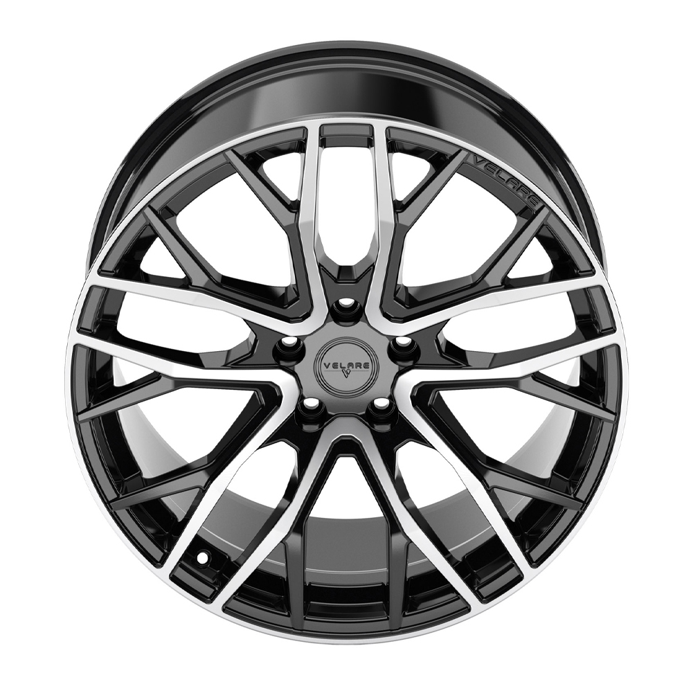 20" Velare VLR08 Gloss Black Machined Alloy Wheels