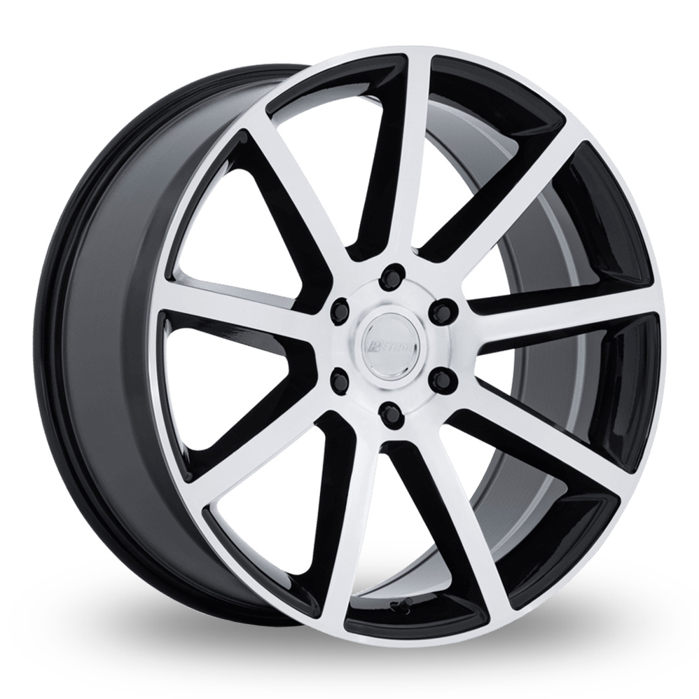 Petrol PE007 P6E (USA Warehouse) Gloss Black With Machined Face Alloy Wheels