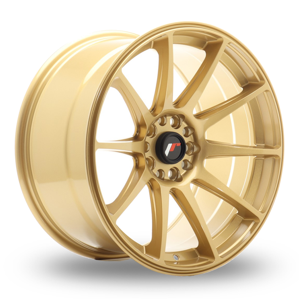 Japan Racing JR11 (9.5x18) Gold Alloy Wheels