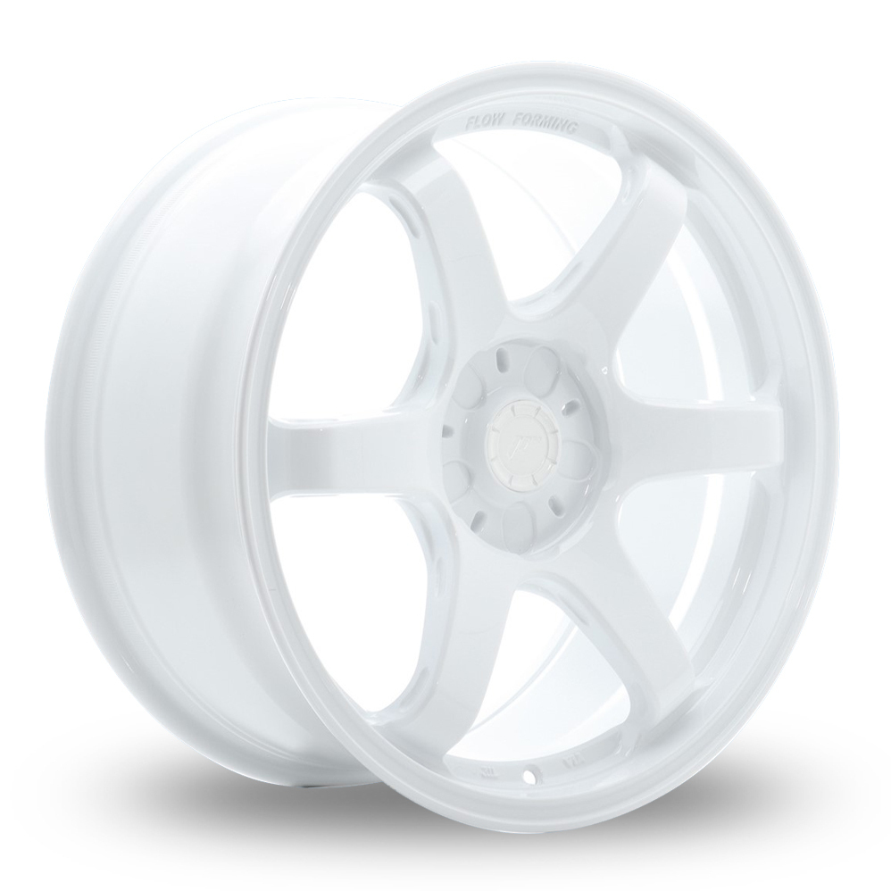 Japan Racing SL-03 (9.5x19) (Custom Fitment) White Alloy Wheels