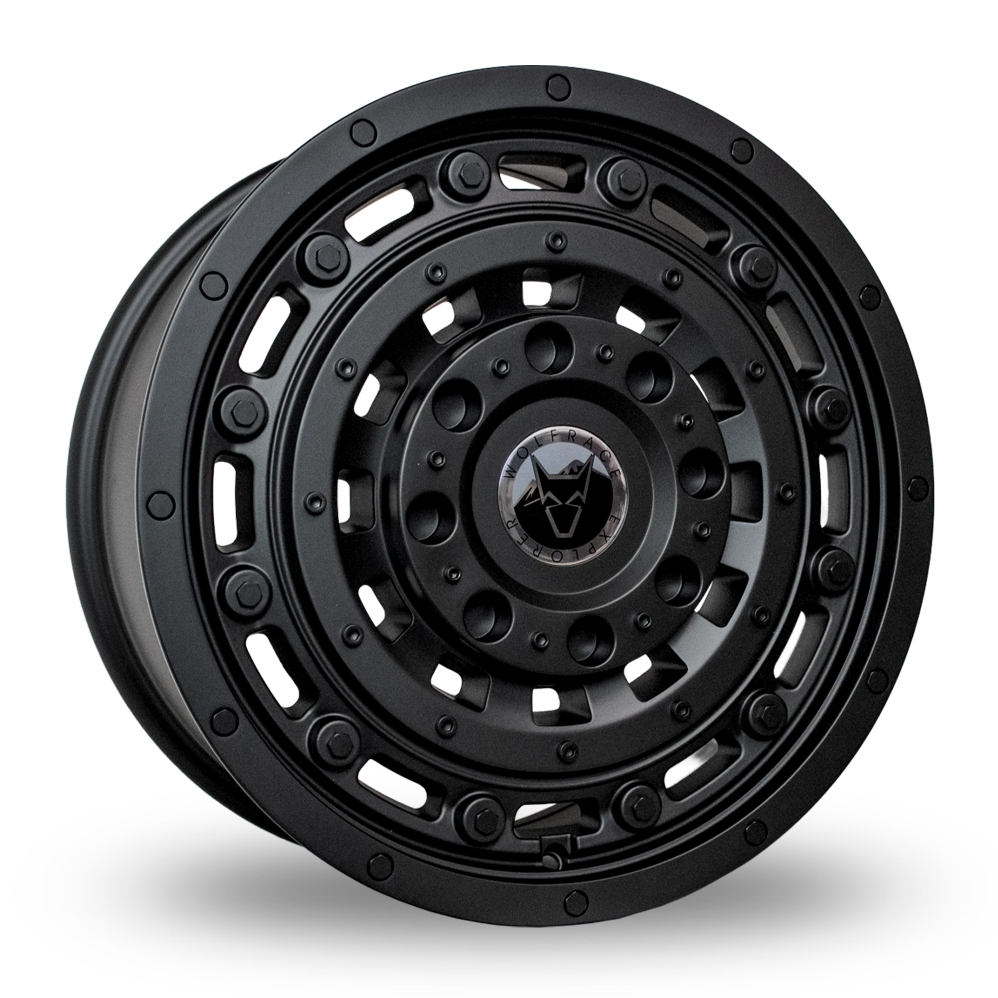 Wolfrace Explorer Overland 2 Matt Black Alloy Wheels