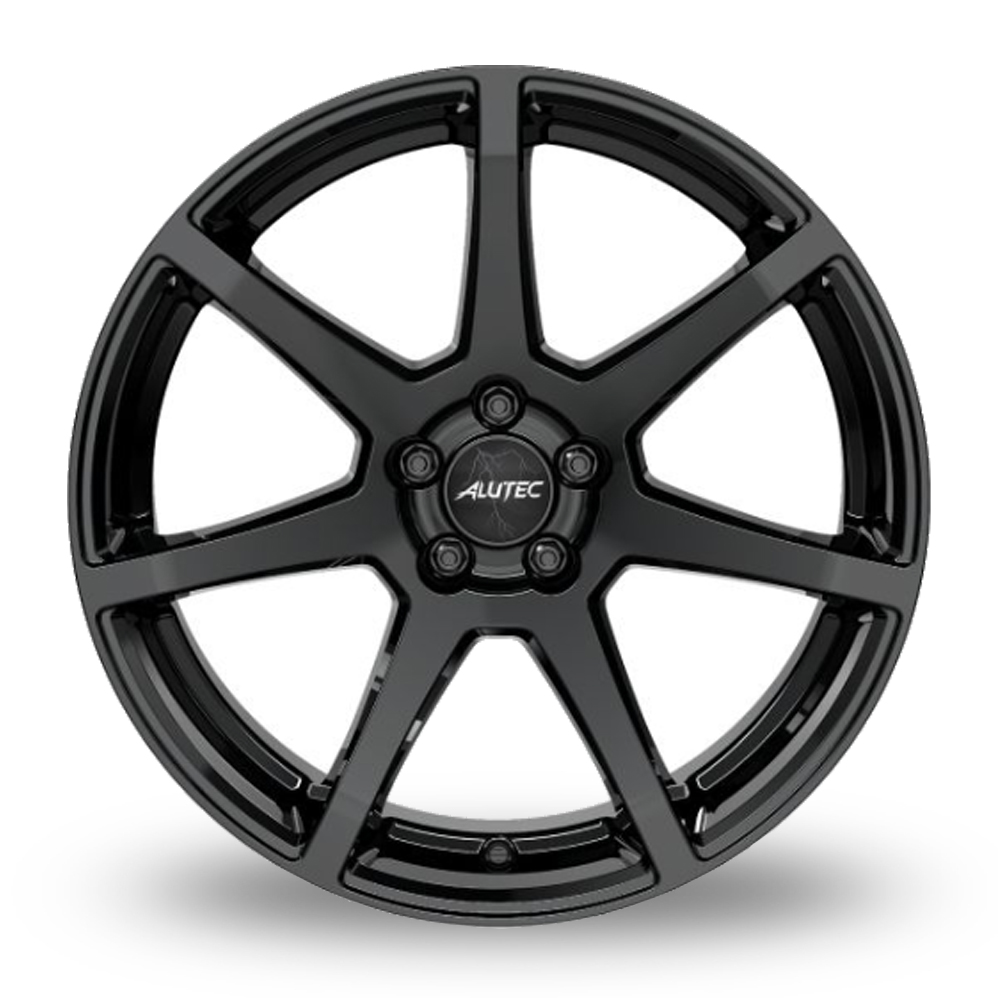 18" Alutec Pearl Gloss Black Alloy Wheels