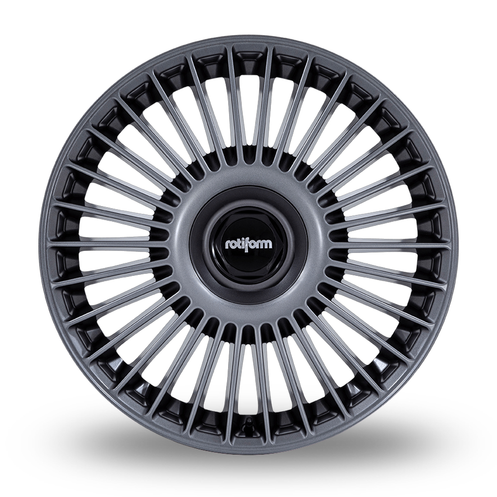 19" Rotiform RC202 GRZ (USA Warehouse) Matt Anthracite Alloy Wheels