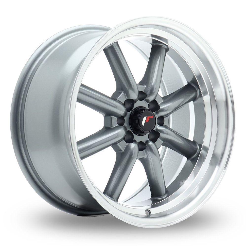 Japan Racing JR19 (9x17) Gunmetal Alloy Wheels