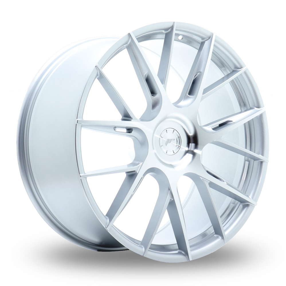 Japan Racing JR42 (9x22) (Custom Fitment) Silver Machined Face Alloy Wheels