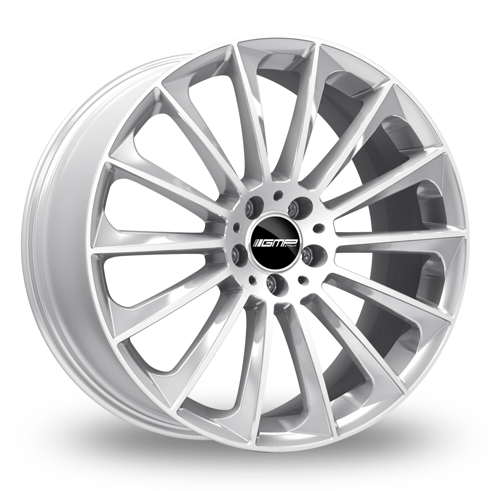 18" GMP Italia Stellar Silver Wider Rear Alloy Wheels