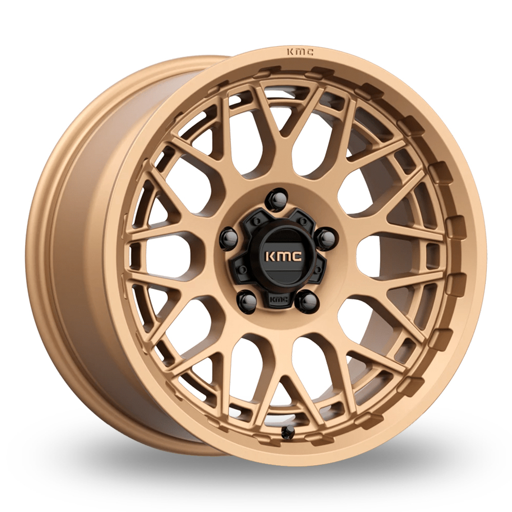 KMC KM722 Technic (USA Warehouse) Matt Bronze Alloy Wheels