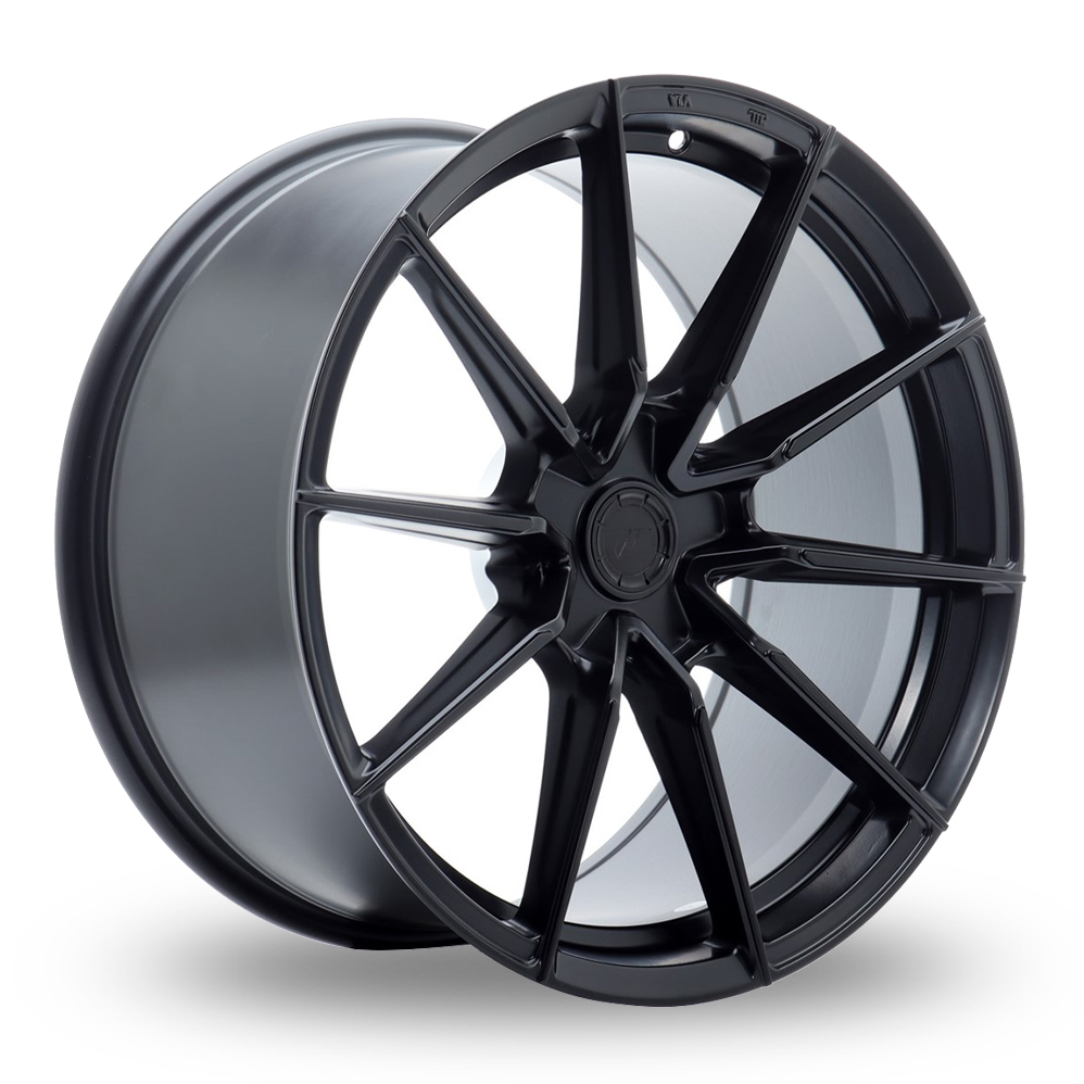 Japan Racing SL-02 (10x19) (Custom Fitment) Matt Black Alloy Wheels